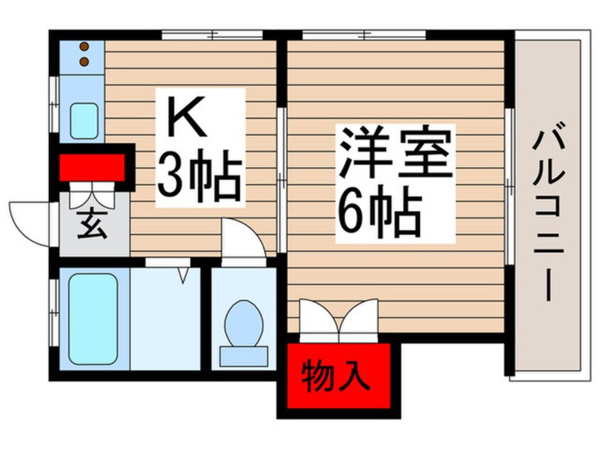 間取図 国分寺アネックス