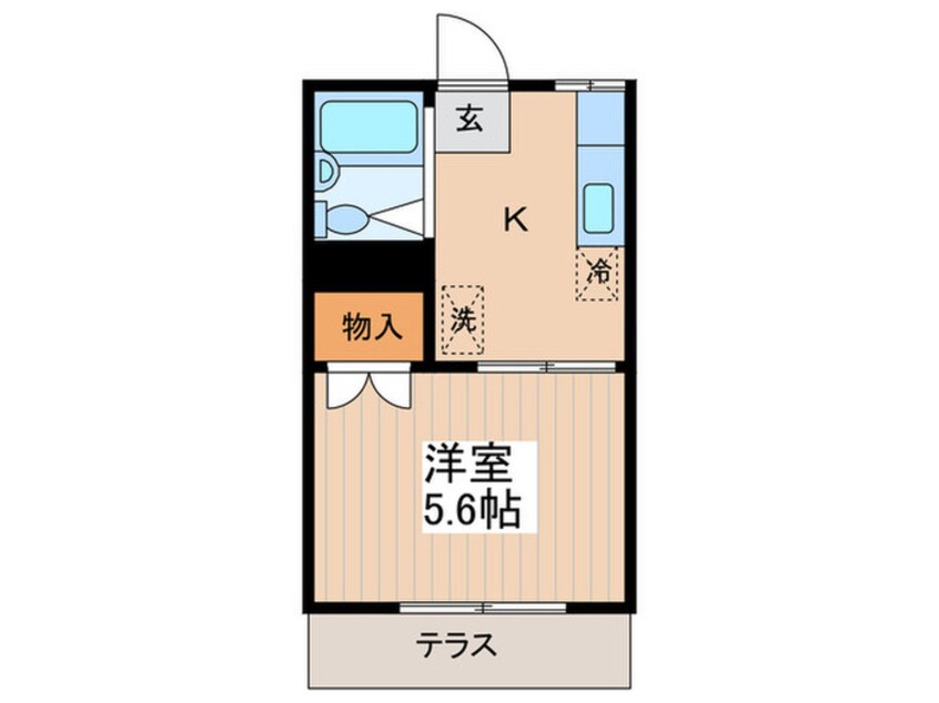 間取図 エステートピア西荻