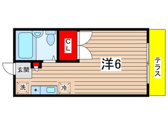 間取図 コーポふじね