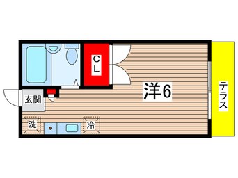 間取図 コーポふじね