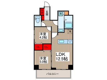 間取図 レオーネ錦糸町