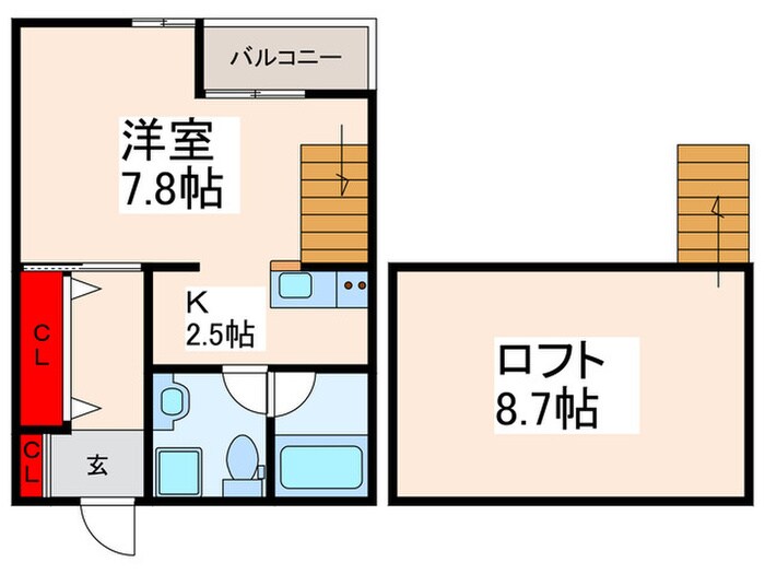 間取り図 アルカディアⅡ