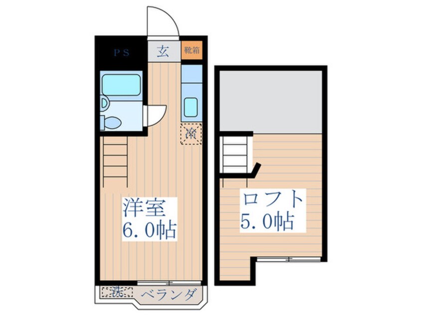 間取図 パ－ク野川