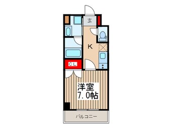 間取図 ソライエアイル新河岸