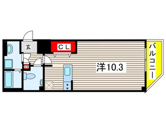間取図 グランブルー森下