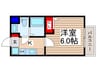 JC　Patio 1Kの間取り