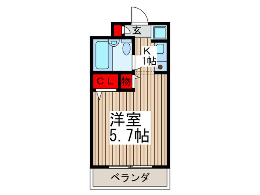 間取図 ジョイフル戸田公園