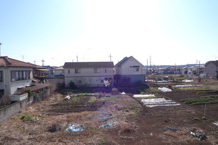 室内からの展望 ハイツ下宿Ｂ