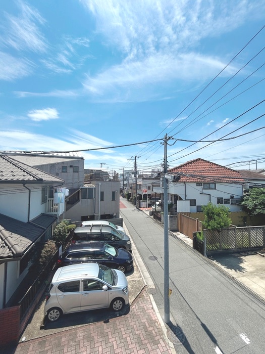 室内からの展望 ハイツＫ・Ｍ