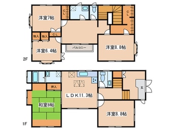 間取図 城山戸建