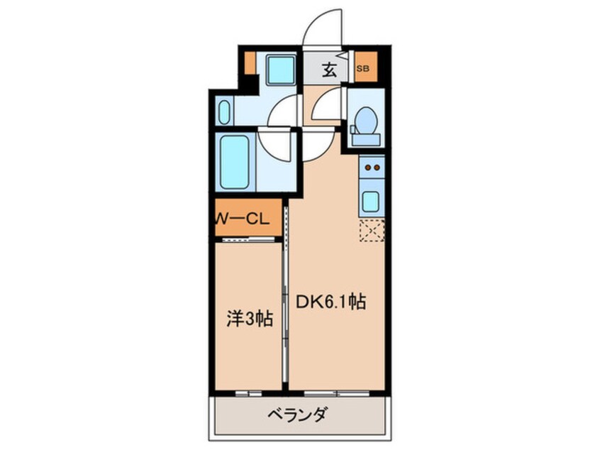 間取図 JMFResidence学芸大学