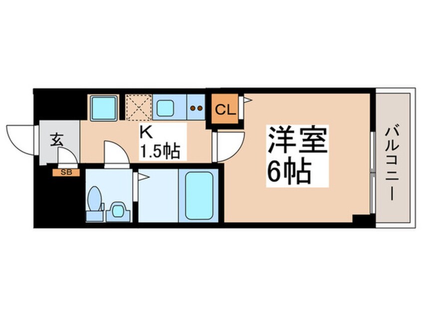 間取図 GENOVIAお花茶屋Ⅱskygarden