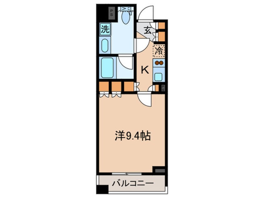 間取図 パ－クアクシス御茶ノ水ステ－ジ