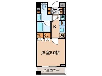 間取図 パ－クアクシス御茶ノ水ステ－ジ