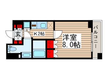 間取図 パ－クアクシス御茶ノ水ステ－ジ