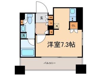 間取図 パ－クアクシス御茶ノ水ステ－ジ