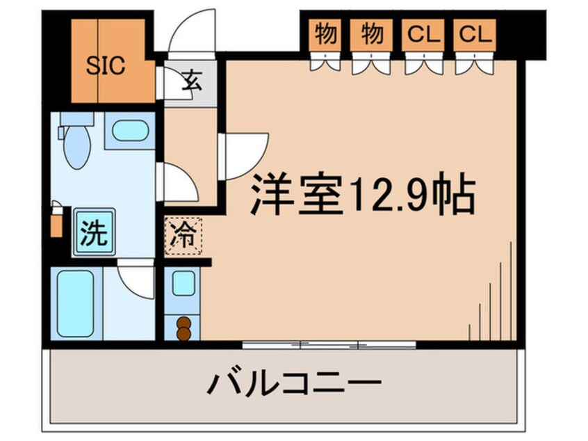 間取図 パ－クアクシス御茶ノ水ステ－ジ