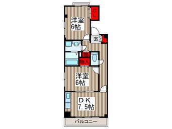 間取図 フロレスタⅡ