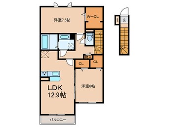 間取図 エスポワール大泉