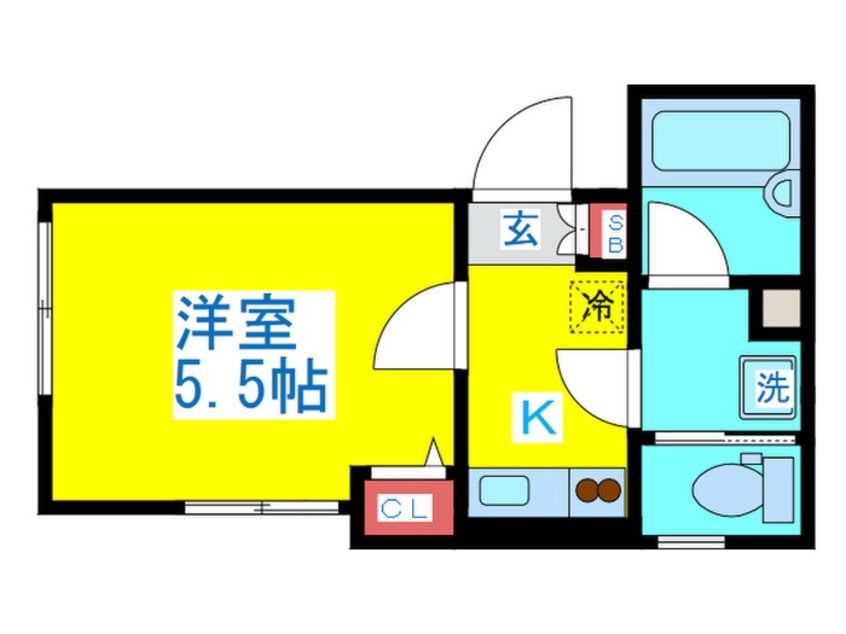 間取図 ソル・レヴェンテ高円寺Ⅱ