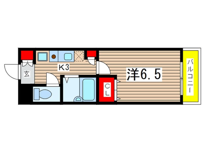 間取り図 マドンナ西千葉