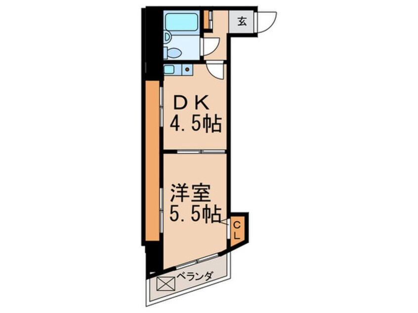 間取図 大井テラスＴ