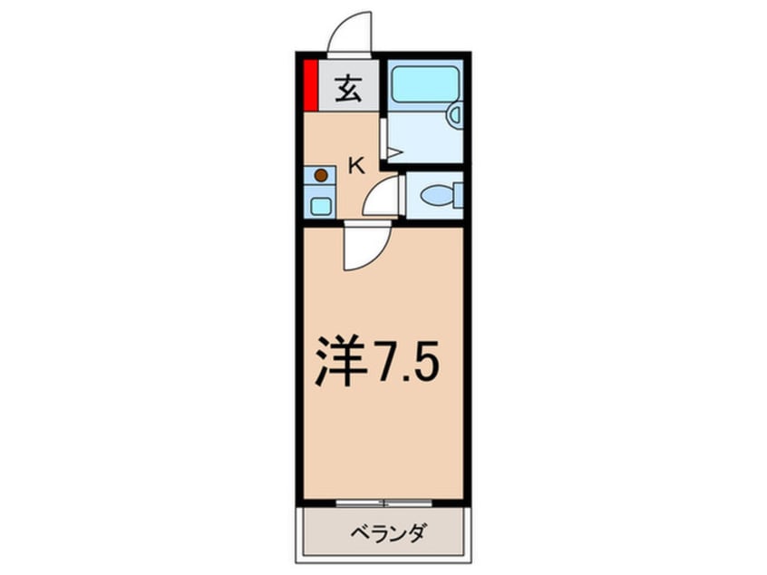 間取図 日創ハイツ