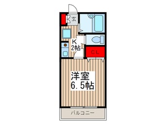 間取図 栗原コ－ポ
