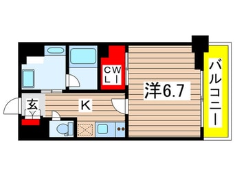 間取図 ザ・パークハビオ住吉