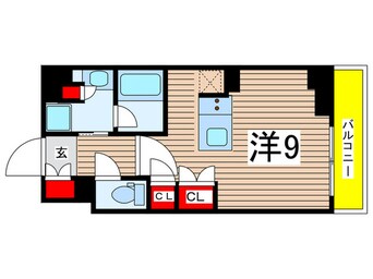 間取図 ザ・パークハビオ住吉
