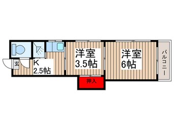 間取図 ベルビュールバン