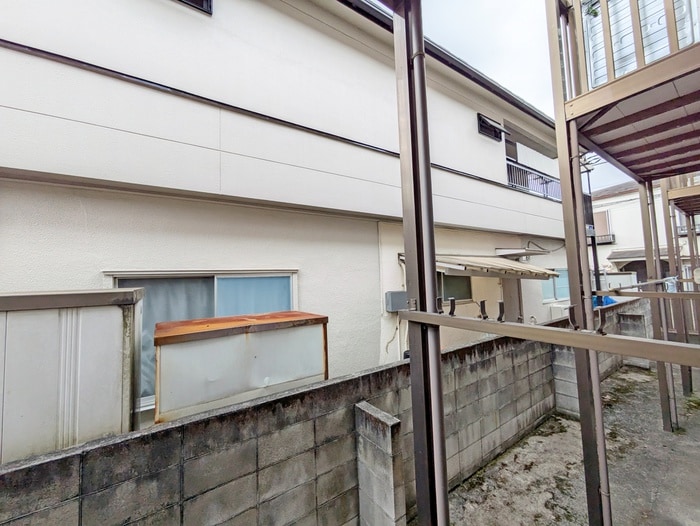 室内からの展望 コーポイズミ