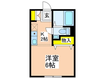 間取図 ヴェラハイツ磯子壱番館