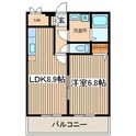 ヴィラ・フロレスタの間取図