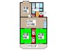 第２末広マンション 3LDKの間取り