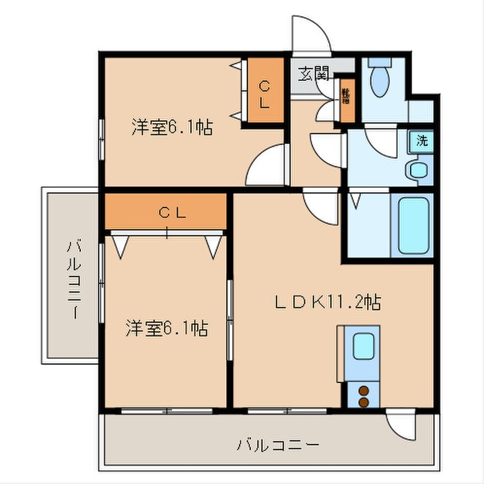 間取り図 フォレスト南町