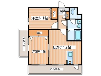 間取図 フォレスト南町
