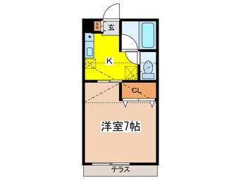 間取図 エスポワールニイヤA棟