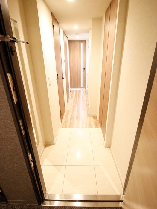 玄関 ジオエント山吹神楽坂