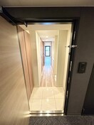 玄関 ジオエント山吹神楽坂