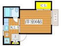 ハイムプレジオⅠの間取図