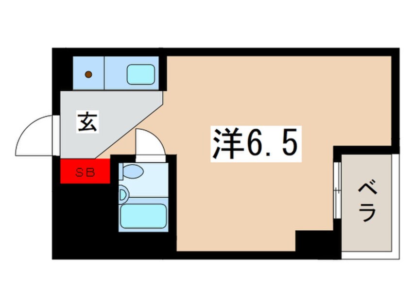 間取図 クラッシー久米川