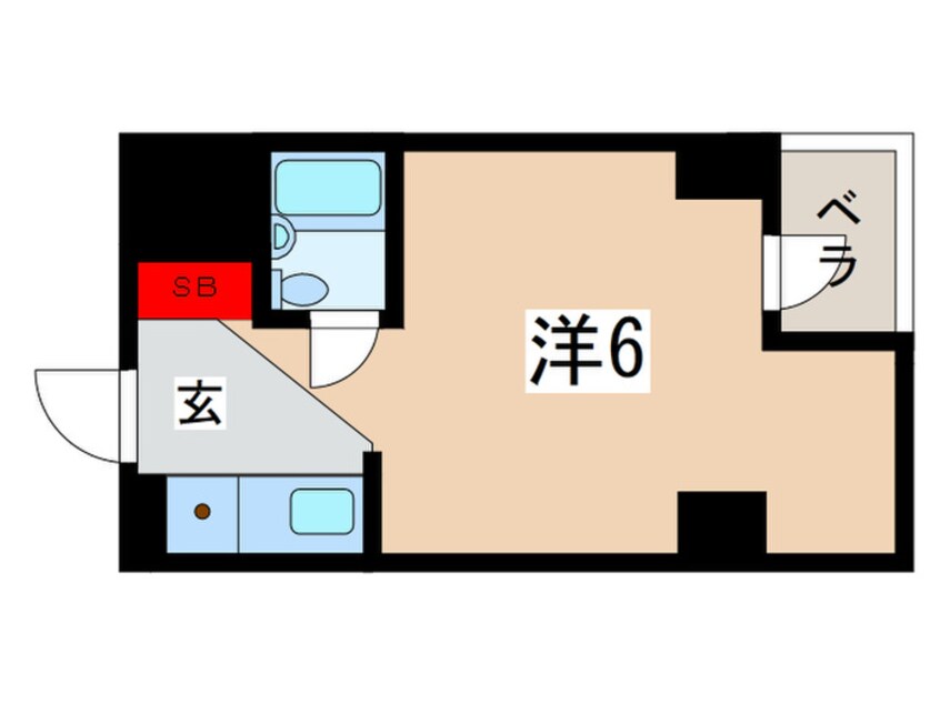 間取図 クラッシー久米川