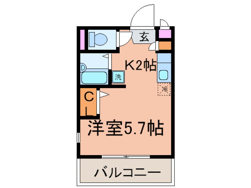 間取図 第６三信ビル