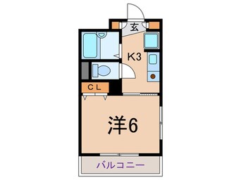 間取図 アミュレットナカダ