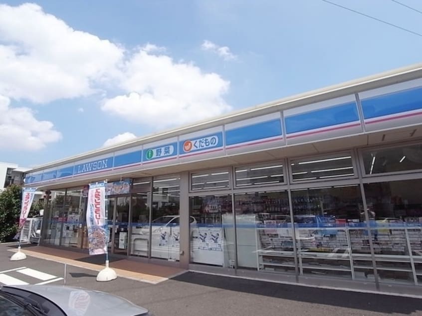 ローソン横浜西大口店(コンビニ)まで46m 妙蓮寺トエス