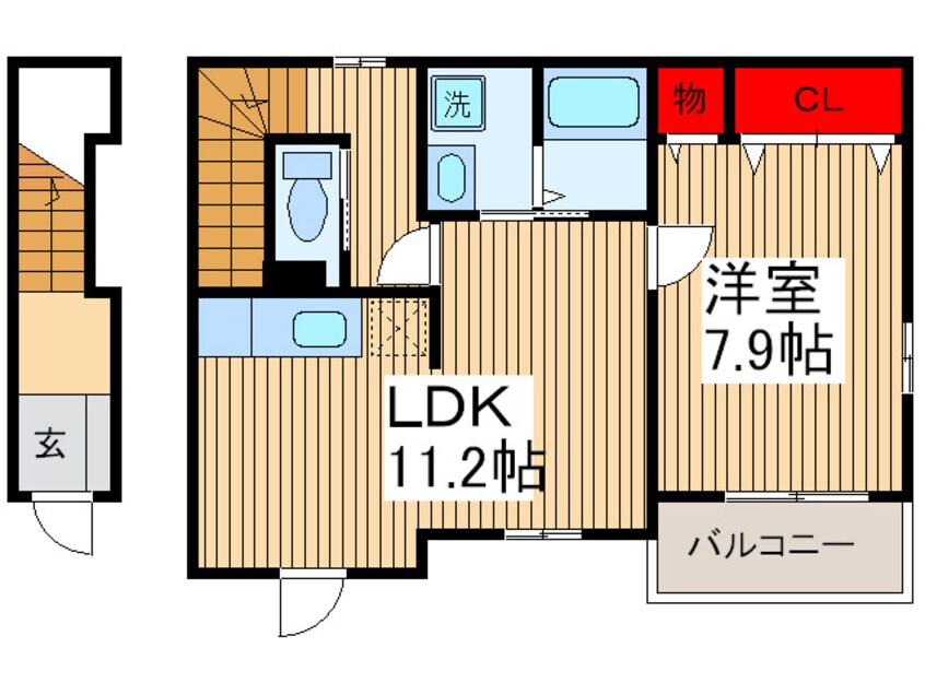 間取図 アロマ・ドゥ・ヴィラ
