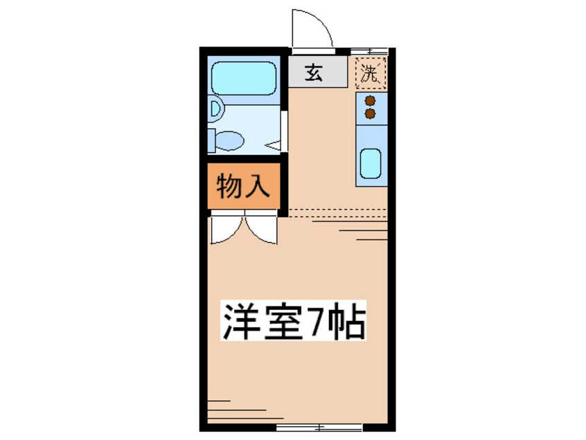 間取図 サンベ－ル相模が丘