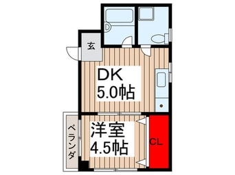 間取図 第２岡田ビル