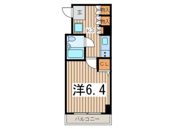 間取図 ジェイシティ渋谷(204)